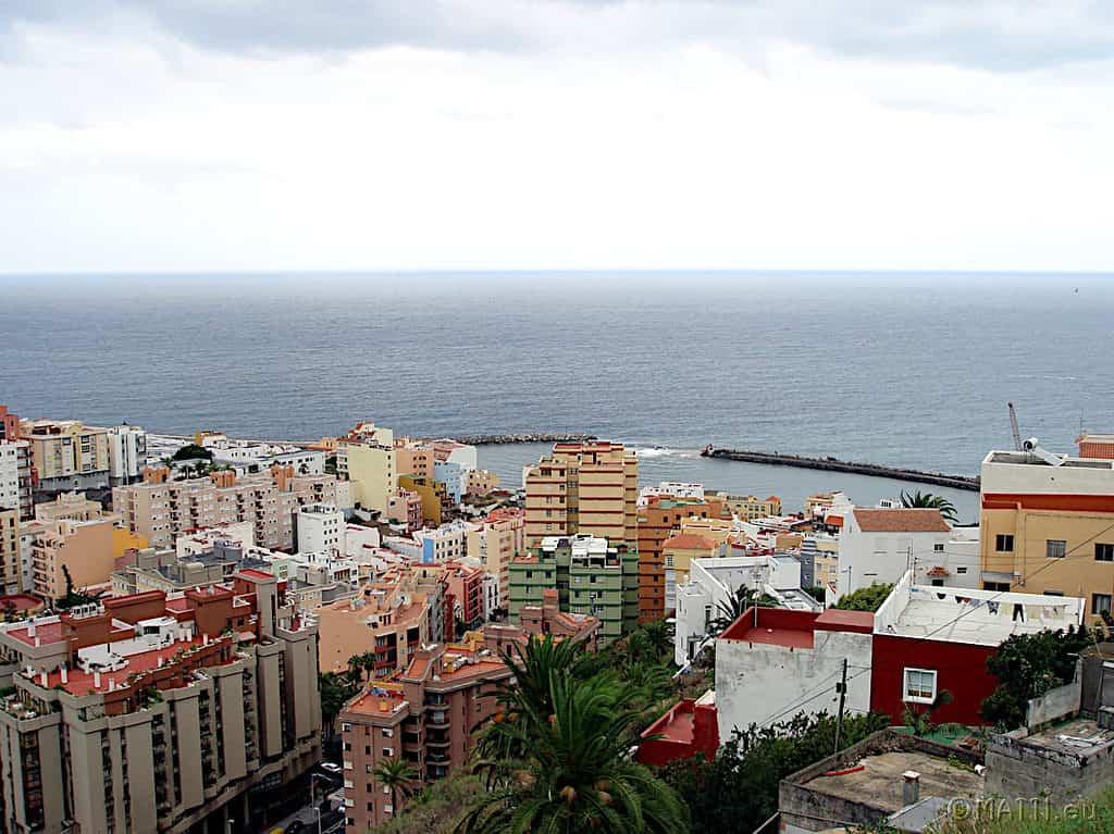 Blick über Santa Cruz de La Palma
