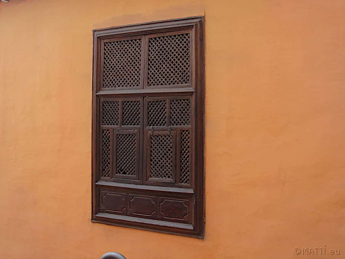 Fenster in Santa Cruz de La Palma