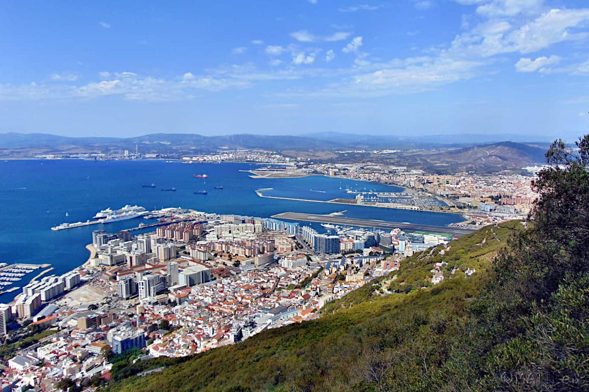 Die Bucht von Gibraltar
