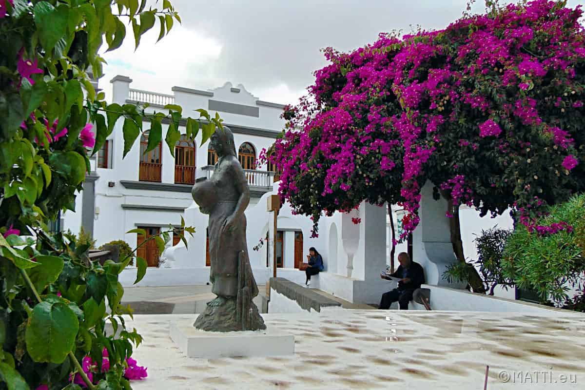 Lanzarote – Haria – Plaza de la Constitucion