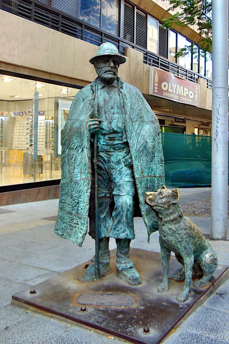 Santa Cruz de Tenerife – Mann mit Hund