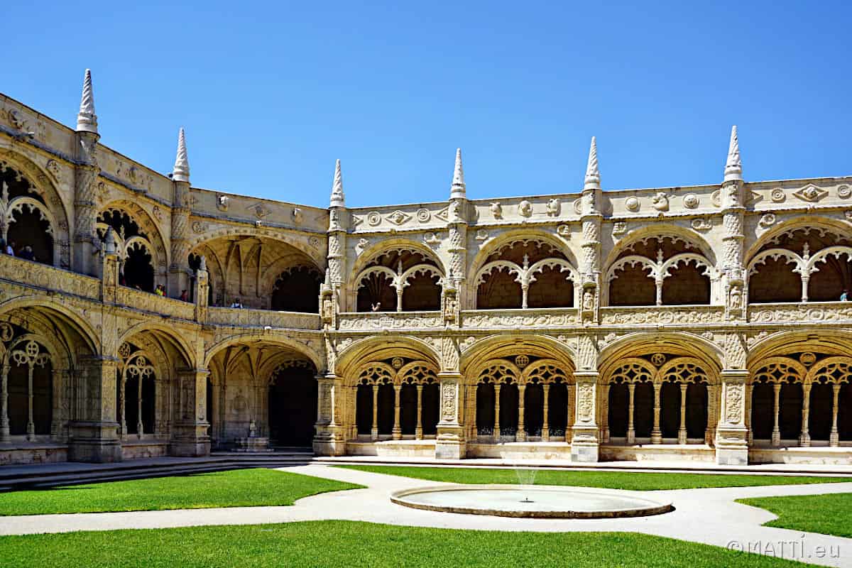 Mosteiro dos Jeronimos in Lissabon
