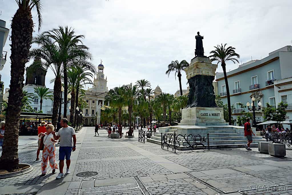 Platz des Heiligen Johannes in Cadiz