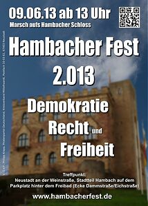 Flyer Hambacher Fest 2.013